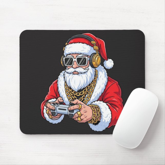 Mouse Pad de Natal (Com mouse)