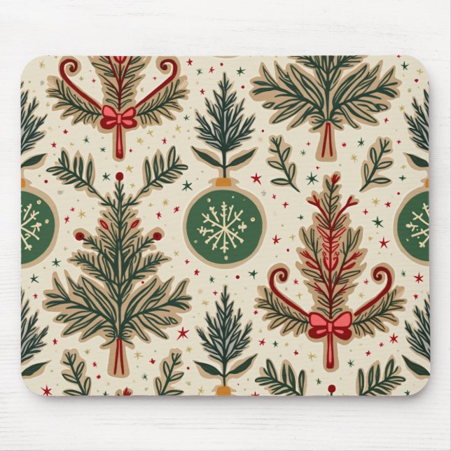 mouse pad de natal (Frente)
