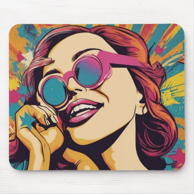 mouse pad de pop (Frente)