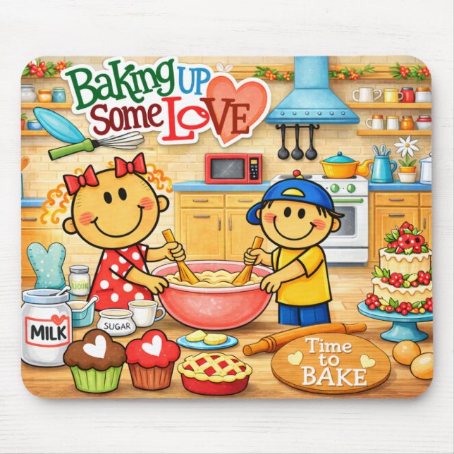 Mouse Pad de Preparando Amor (Frente)