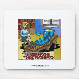 Mouse Pad de Psiquiatria Engraçado