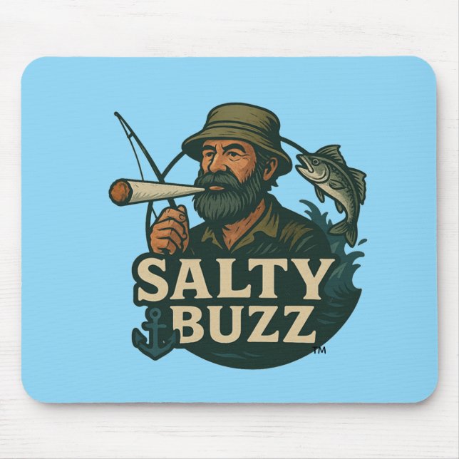 Mouse Pad Design Original Salty Buzz (Frente)