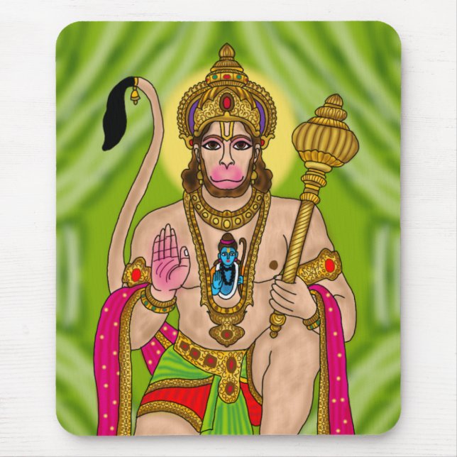 Mouse Pad do Senhor Hanuman (Frente)