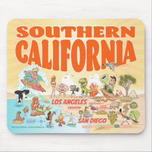 Mouse Pad do Sul da Califórnia