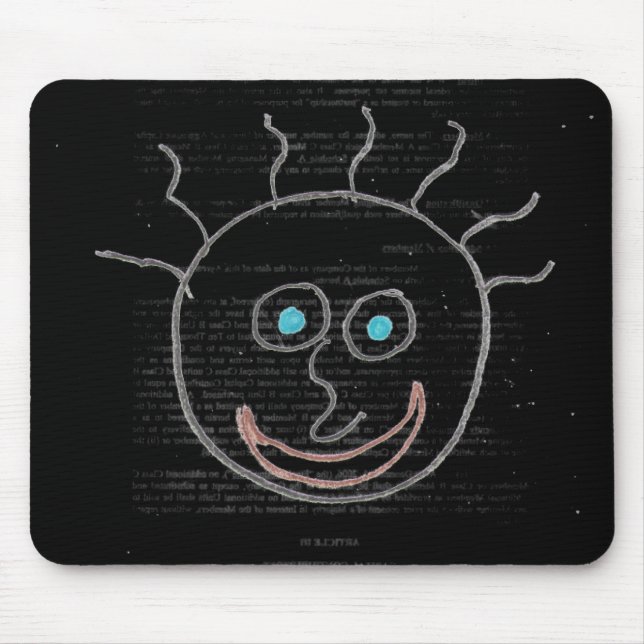 Mouse Pad Engraçado Rostos (Frente)