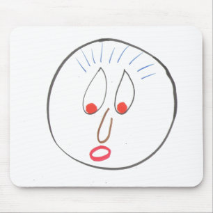 Mouse Pad Engraçado Rostos