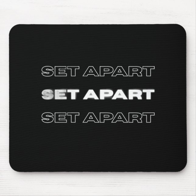 Mouse Pad Estético Cristão  (Frente)