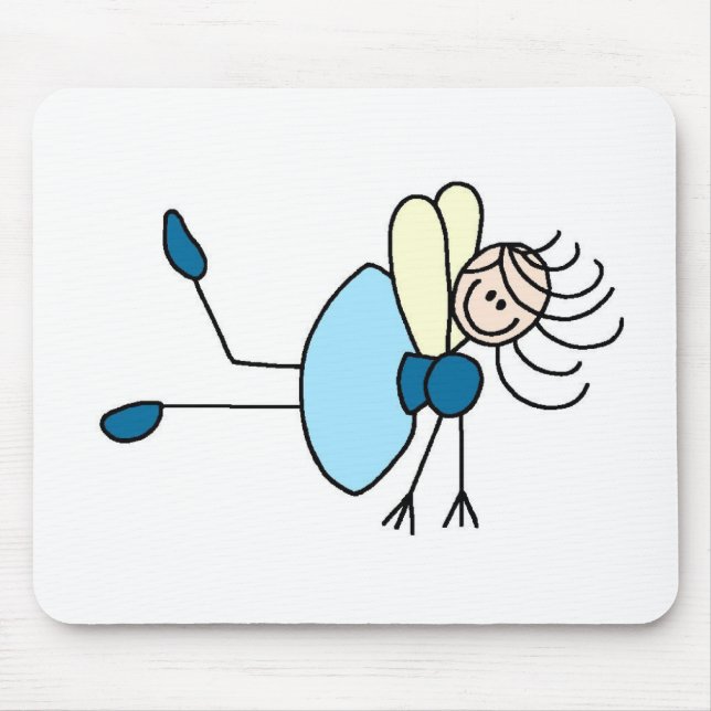 Mouse Pad Fada Azul (Frente)
