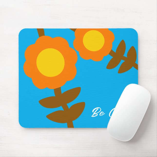 Mouse Pad Floral Sunny Bloom (Com mouse)