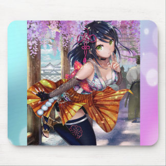 Mouse pad Girl Anime collection