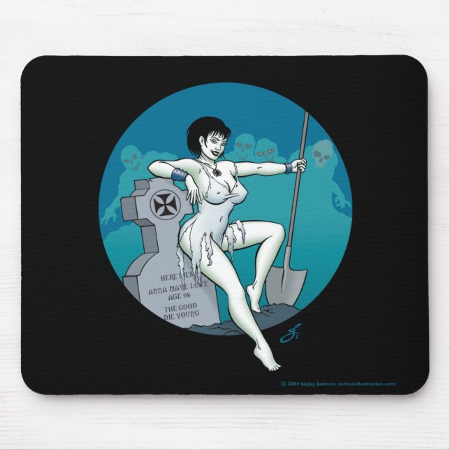 Mouse Pad Grave Girl (Frente)