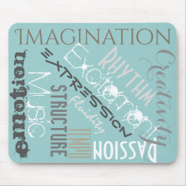 Mouse Pad Motivacional Inspiração Musical