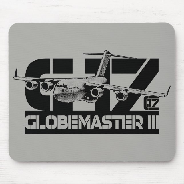 Mouse Pad Mousepad C-17 Globemaster III (Frente)