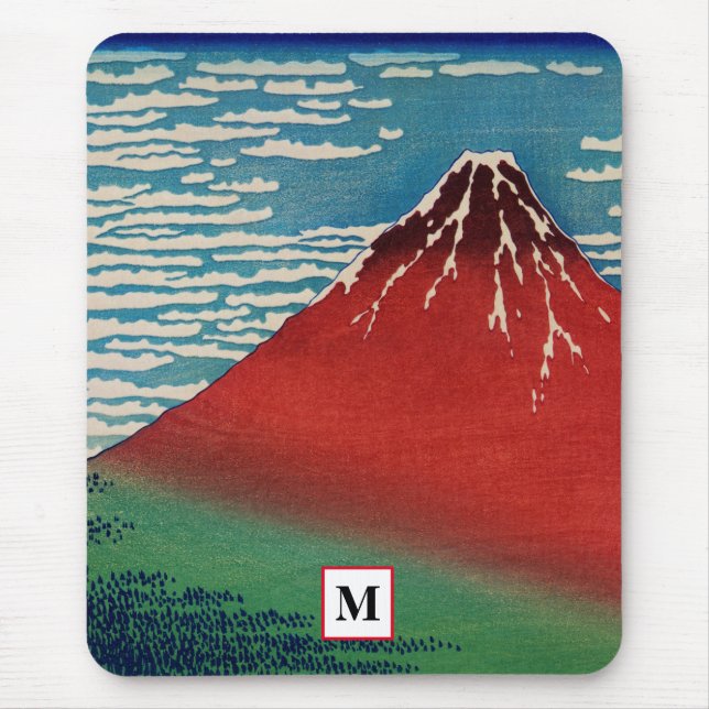 MOUSE PAD MT FUJI IMPRESSÃO JAPONÊS INICIAL PERSON (Frente)
