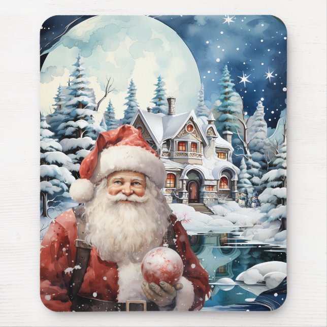 Mouse Pad Noite do Papei Noel (Frente)