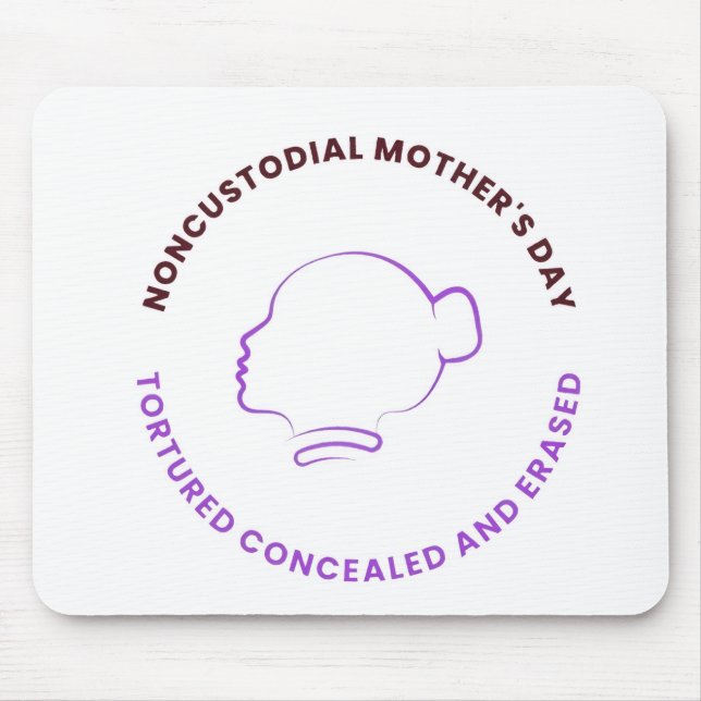 Mouse Pad Noncustodial Mother's Day Logal  (Frente)