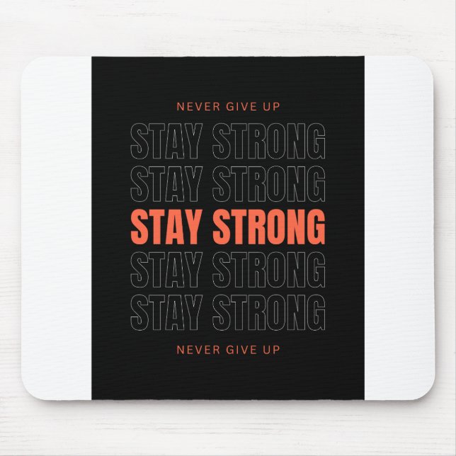 Mouse pad para ousado e criativo (Frente)