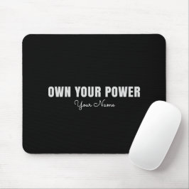Mouse Pad Personalizado 'Assuma o Controle – Femin