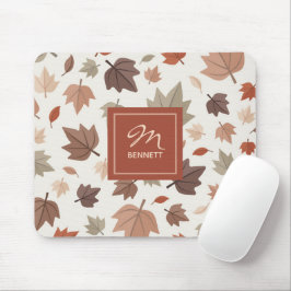 Mouse Pad Personalizado com Nome da Família e Folh