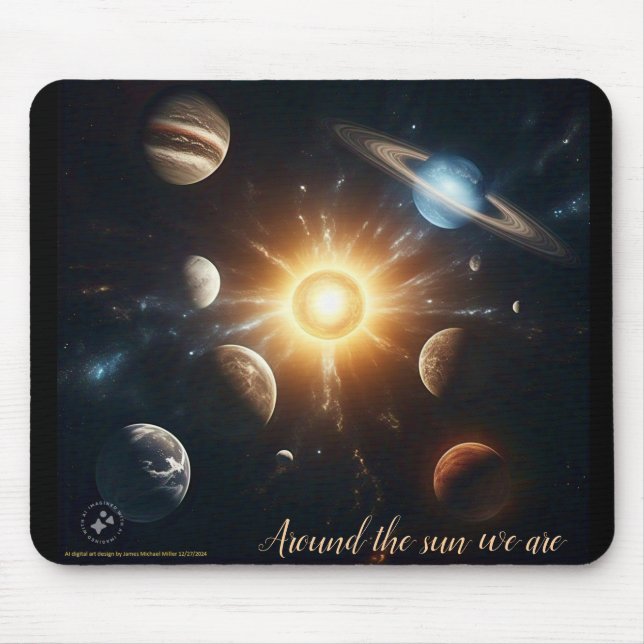mouse pad por James Michael Miller 3/10/2024 (Frente)
