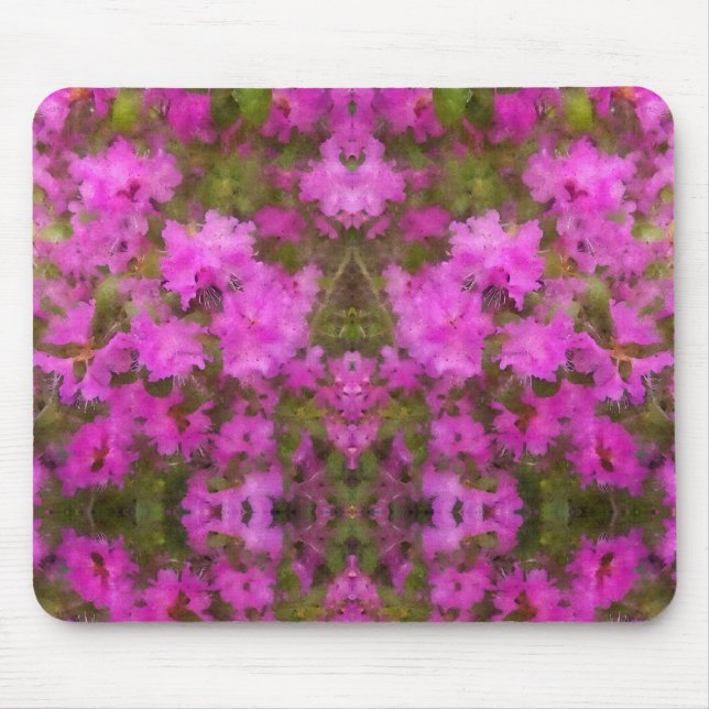 Mouse Pad - Rhododendrons roxos (Frente)