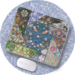 MOUSE PAD - William Morris Image Collage