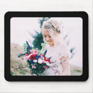 Mouse Pad Your Photo Roundclame Frame Modelo