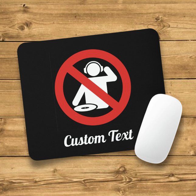 Mouse pad zona sem discotecagem (Criador carregado)