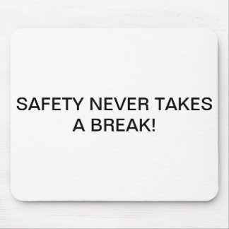 MOUSE PADS COM SAFETY-SLOGAN. MARCADO