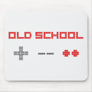 Mouse pads da velha escola