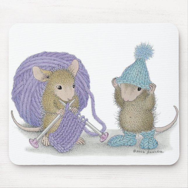 Mouse pads de Designs® do Casa-Rato (Frente)