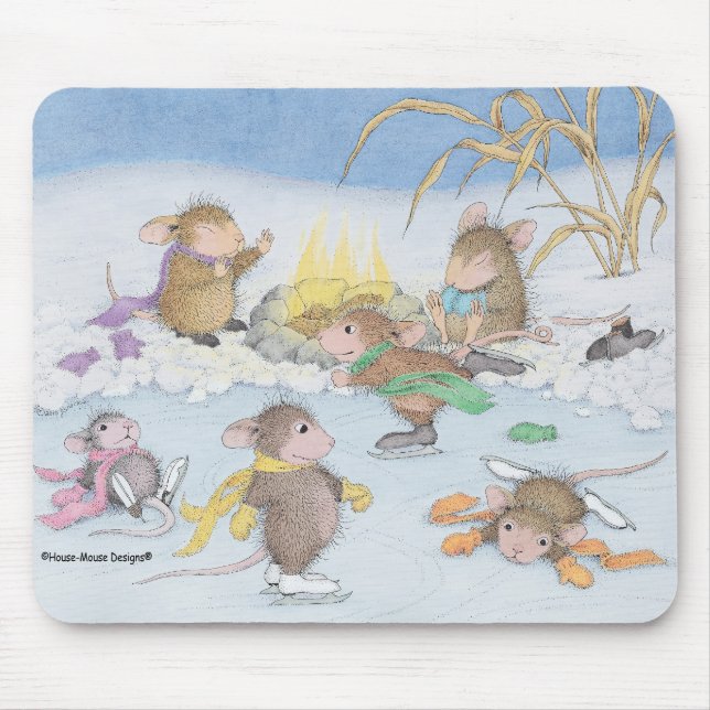 Mouse pads de Designs® do Casa-Rato (Frente)