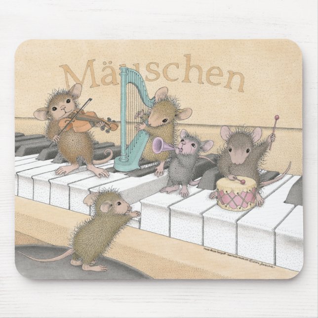 Mouse pads de Designs® do Casa-Rato (Frente)