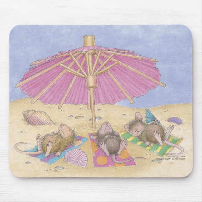 Mouse pads de Designs® do Casa-Rato (Frente)