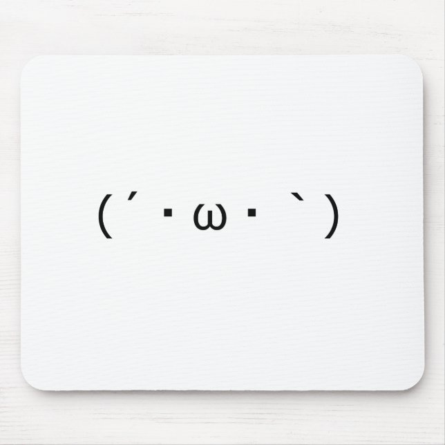 Mousepad しょぼーん(´・ω・｀) (Frente)