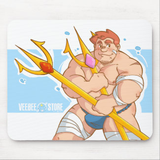 Mousepad トライデントと褌 [tridente & fundoshi]