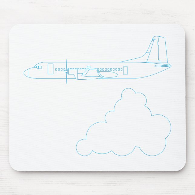 MOUSEPAD 日本の飛行機「YS-11」 (Frente)