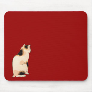 Mousepad 日本猫, gato japonês do 国芳, Kuniyoshi, Uki