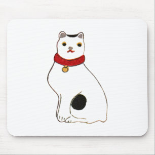 Mousepad 日 本 の 猫 人 の, Doll do Gato Japonês