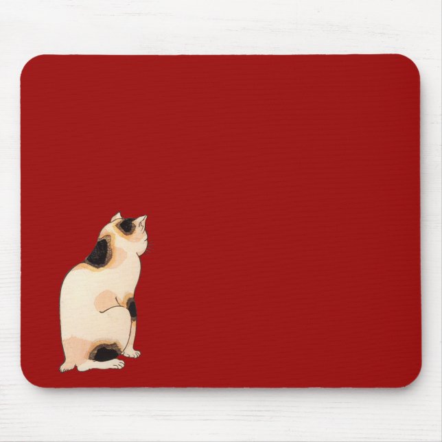 Mousepad 日 本 猫, 国 Gato Japonês, Kuniyoshi, Ukiyo-e (Frente)
