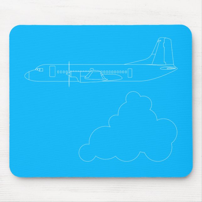 MOUSEPAD 日 本 飛 行 機"YS-11" (Frente)