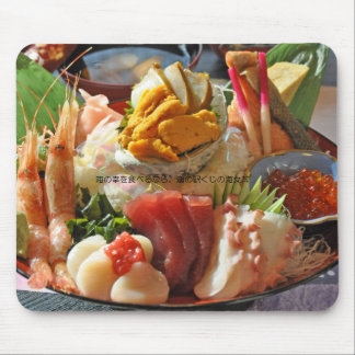 MOUSEPAD 道の駅くじ 名物 海女丼のマウスパッド