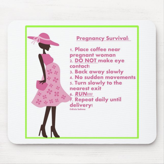 Mousepad # 01 apregnancysurvivalCOFFEEZ_2-001 (Frente)