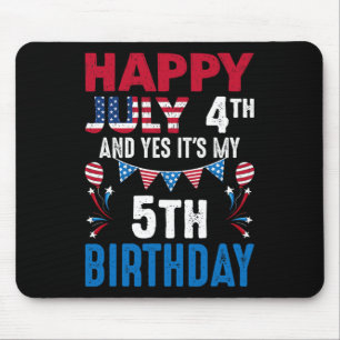 Mousepad 04 de julho e sim é o meu aniversário 5