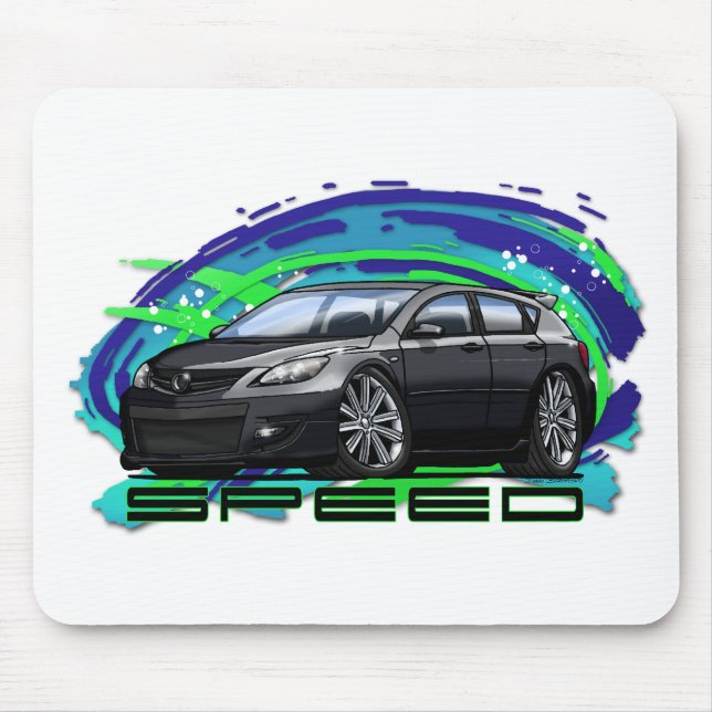 Mousepad 07-09 Speed3_Black (Frente)