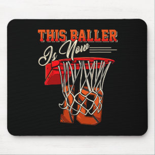 Mousepad 10º Aniversário Para Garoto Que Basquete Tem 10 An