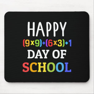 Mousepad 100º Dia De Escola Com Fórmula Matemática Por 100 