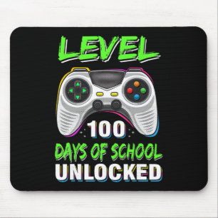 Mousepad 100º Dia De Videos games De Camisas Escolares