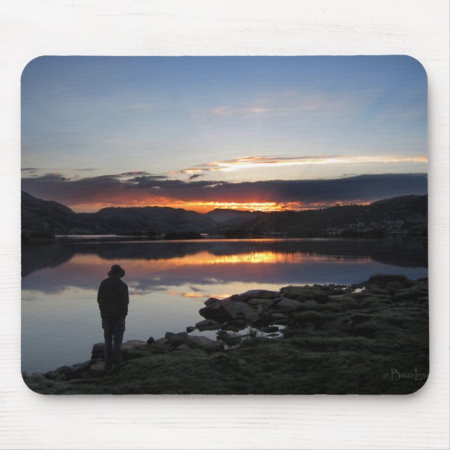 Mousepad 1000 Island Lake Sunrise - Ansel Adams Wilderness (Frente)
