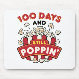 Mousepad 100.º Dia da Escola 100 Dias e ainda Poppin